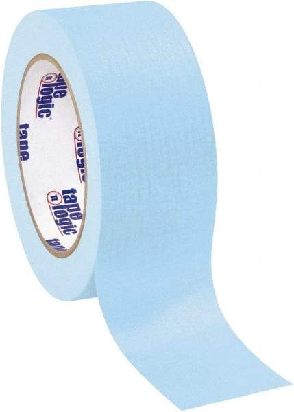 Tape Logic - 2" Wide x 60 Yd Long Blue Crepe Paper Masking Tape - 4.9 mil Thick - A1 Tooling