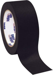 Tape Logic - 2" Wide x 60 Yd Long Black Crepe Paper Masking Tape - 4.9 mil Thick - A1 Tooling