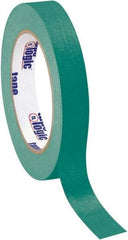 Tape Logic - 3/4" Wide x 60 Yd Long Green Crepe Paper Masking Tape - 4.9 mil Thick - A1 Tooling