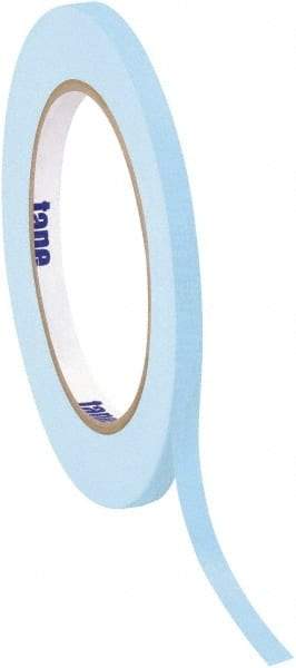 Tape Logic - 1/4" Wide x 60 Yd Long Blue Crepe Paper Masking Tape - 4.9 mil Thick - A1 Tooling