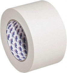 Tape Logic - 3" Wide x 60 Yd Long Tan Crepe Paper Masking Tape - 4.9 mil Thick - A1 Tooling