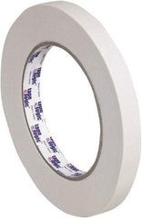 Tape Logic - 1/2" Wide x 60 Yd Long Tan Crepe Paper Masking Tape - 6.1 mil Thick - A1 Tooling