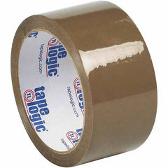 Tape Logic - 2" x 55 Yd Tan Rubber Adhesive Packaging Tape - Polypropylene Film Backing, 1.9 mil Thick, 22 Lb Tensile Strength - A1 Tooling