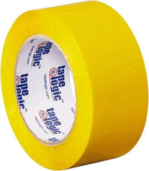 Tape Logic - 2" x 110 Yd Yellow Acrylic Adhesive Packaging Tape - Polypropylene Film Backing, 2.2 mil Thick, 21.4 Lb Tensile Strength - A1 Tooling