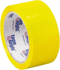 Tape Logic - 2" x 55 Yd Yellow Acrylic Adhesive Packaging Tape - Polypropylene Film Backing, 2.2 mil Thick, 21.4 Lb Tensile Strength - A1 Tooling