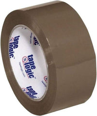 Tape Logic - 2" x 110 Yd Tan Hot Melt Adhesive Packaging Tape - Polypropylene Film Backing, 1.9 mil Thick, 22 Lb Tensile Strength - A1 Tooling