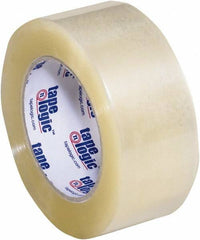 Tape Logic - 2" x 110 Yd Clear Acrylic Adhesive Packaging Tape - Polypropylene Film Backing, 2.6 mil Thick, 24.7 Lb Tensile Strength - A1 Tooling