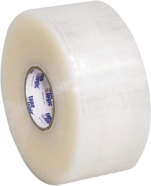 Tape Logic - 2" x 220 Yd Clear Acrylic Adhesive Packaging Tape - Polypropylene Film Backing, 2 mil Thick, 20 Lb Tensile Strength - A1 Tooling