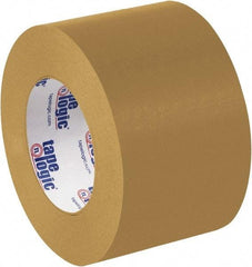 Tape Logic - 3" x 60 Yd Brown Rubber Adhesive Packaging Tape - Paper Backing, 7 mil Thick - A1 Tooling