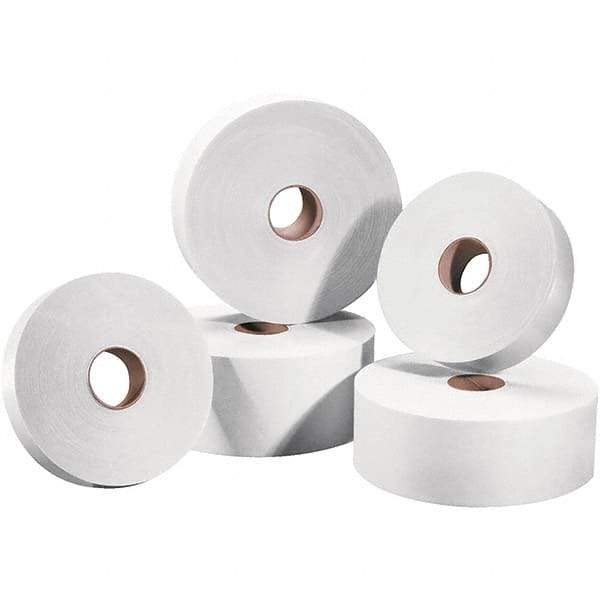 Tape Logic - 1" x 500' White Water Activated Adhesive Packaging Tape - Paper Backing, 5 mil Thick - A1 Tooling