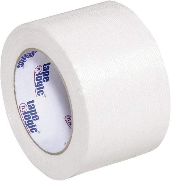 Tape Logic - 3" x 60 Yd Clear Hot Melt Adhesive Strapping Tape - Polypropylene Film Backing, 4.3 mil Thick, 156 Lb Tensile Strength - A1 Tooling