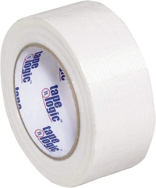 Tape Logic - 2" x 60 Yd Clear Hot Melt Adhesive Strapping Tape - Polypropylene Film Backing, 3.9 mil Thick, 100 Lb Tensile Strength - A1 Tooling