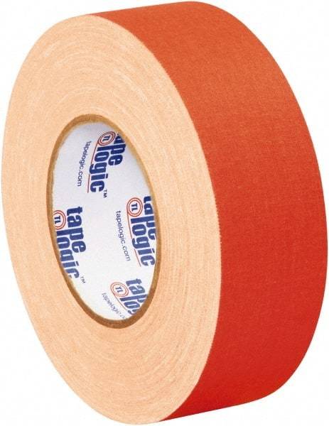 Tape Logic - 2" x 50 Yds Fluorescent Orange Gaffers Tape - 11 mil, Rubber Adhesive - A1 Tooling