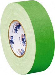 Tape Logic - 2" x 50 Yds Fluorescent Green Gaffers Tape - 11 mil, Rubber Adhesive - A1 Tooling