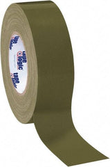 Tape Logic - 2" x 60 Yds Olive Green Duct Tape - 10 mil, Rubber Adhesive - A1 Tooling