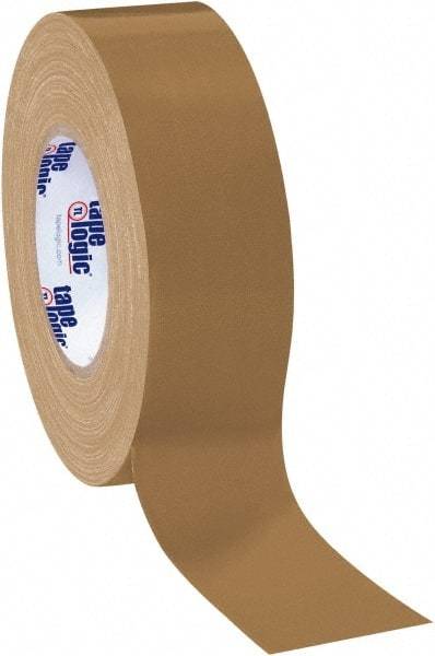 Tape Logic - 2" x 60 Yds Brown Duct Tape - 10 mil, Rubber Adhesive - A1 Tooling