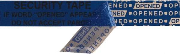 Tape Logic - 2,160" Long, Blue Security Tape - For Multi-Use - A1 Tooling