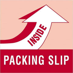 Tape Logic - 4" Long, Red/White Paper Shipping Label - For Multi-Use - A1 Tooling