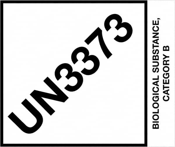 Tape Logic - 4-3/4" Long, Black/White Paper D.O.T. Labels - For Multi-Use - A1 Tooling