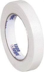 Tape Logic - 3/4" x 60 Yd Clear Hot Melt Adhesive Strapping Tape - Polypropylene Film Backing, 3.9 mil Thick, 100 Lb Tensile Strength - A1 Tooling