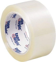 Tape Logic - 2" x 110 Yd Clear Acrylic Adhesive Packaging Tape - Polypropylene Film Backing, 1.6 mil Thick - A1 Tooling