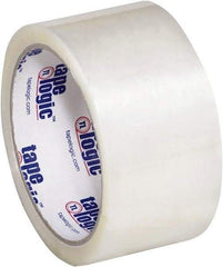 Tape Logic - 2" x 55 Yd Clear Hot Melt Adhesive Packaging Tape - Polypropylene Film Backing, 2.2 mil Thick - A1 Tooling