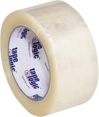 Tape Logic - 2" x 110 Yd Clear Hot Melt Adhesive Packaging Tape - Polypropylene Film Backing, 1.9 mil Thick, 22 Lb Tensile Strength - A1 Tooling