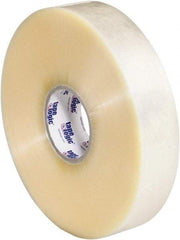 Tape Logic - 2" x 1,000 Yd Clear Hot Melt Adhesive Packaging Tape - Polypropylene Film Backing, 1.9 mil Thick, 22 Lb Tensile Strength - A1 Tooling