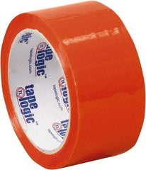 Tape Logic - 2" x 55 Yd Orange Acrylic Adhesive Packaging Tape - Polypropylene Film Backing, 2.2 mil Thick, 21.4 Lb Tensile Strength - A1 Tooling