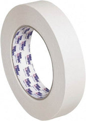 Tape Logic - 1" Wide x 60 Yd Long Tan Crepe Paper Masking Tape - 6.1 mil Thick - A1 Tooling