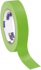 Tape Logic - 1" Wide x 60 Yd Long Green Crepe Paper Masking Tape - 4.9 mil Thick - A1 Tooling