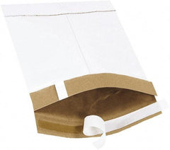 Made in USA - 10" Long x 6" Wide Peel-Off Self-Seal Padded Mailer - White - A1 Tooling