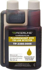 Spectroline - 8 oz Bottle Yellow Automotive Leak Detection Dye - For Engine Oil (Gasoline & Diesel), Power Steering, Automatic Transmission, Fuel (Gasoline & Diesel), Hydraulics - A1 Tooling