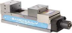 Samchully - 125mm Jaw Width, 230mm Jaw Opening Capacity, Horizontal Stationary Machine Vise - Manual Operation, 1 Station, 505mm Long x 48.3mm Deep, 50mm Jaw Height, Alloy Steel - A1 Tooling