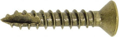 Hager - #9 Brass Hinge Screws - 1" Long - A1 Tooling