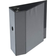 Universal One - 1,050 Sheet Capacity, 8-1/2 x 11", View Ring Binder - Polypropylene, Black - A1 Tooling