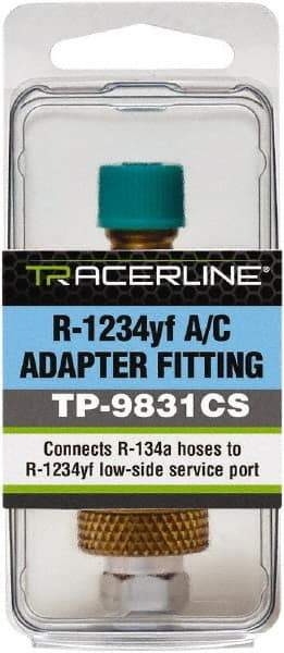 Spectroline - Low Side Automotive A/C Service Coupler - Yellow Actuator - A1 Tooling