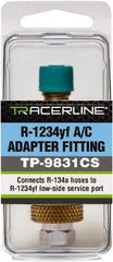 Spectroline - Low Side Automotive A/C Service Coupler - Yellow Actuator - A1 Tooling