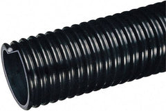 Kuriyama of America - 2-1/2" ID x 3.07" OD, 40 Max psi, Full In. Hg, Dry Material Handling & Transfer Hose - Polyurethane Liner, PVC Cover, -40 to 150°F, 3" Bend Radius, 100' Coil Length, Black - A1 Tooling