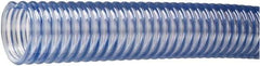 Kuriyama of America - 3" ID x 3.64" OD, 40 Max psi, 28 In. Hg, Dry Material Handling & Transfer Hose - PVC, -4 to 150°F, 6" Bend Radius, 100' Coil Length, Transparent - A1 Tooling