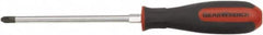 GearWrench - PZ.2 Point, 4" Blade Length Posidrive Screwdriver - 8-9/16" OAL - A1 Tooling