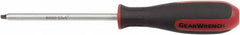 GearWrench - #3 Square Point, 5" Blade Length Square Recess Screwdriver - 10-1/16" OAL - A1 Tooling