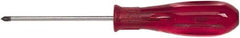 GearWrench - #2, 10.41" OAL, Standard Phillips Screwdriver - 6" Blade Length, Round Shank, Acetate Handle - A1 Tooling