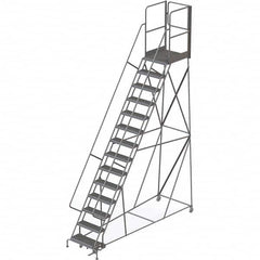 TRI-ARC - Rolling & Wall Mounted Ladders & Platforms Type: Rolling Warehouse Ladder Style: Rolling Platform Ladder - A1 Tooling