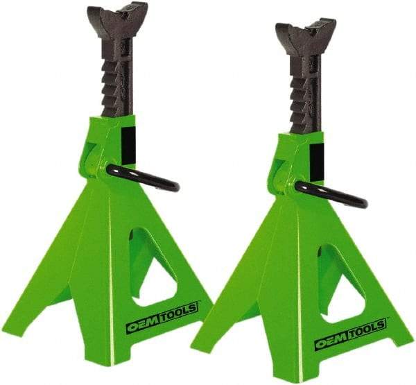 OEM Tools - 12,000 Lb Capacity Jack Stand - 15-3/4 to 24-3/8" High - A1 Tooling