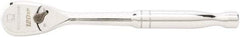 GearWrench - 1/2" Drive Pear Head Ratchet - Full Polish Chrome Finish, 11" OAL, 60 Gear Teeth, Full Polished Handle, Standard Head - A1 Tooling