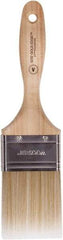 Wooster Brush - 2-1/2" Flat Polyester Varnish Brush - 2-15/16" Bristle Length, 5-1/4" Wood Beavertail Handle - A1 Tooling