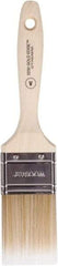 Wooster Brush - 2" Flat Polyester Varnish Brush - 2-11/16" Bristle Length, 4-9/16" Wood Beavertail Handle - A1 Tooling