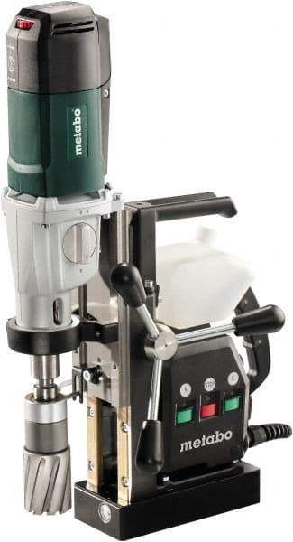 Metabo - 3/4" Chuck, 2" Travel, Portable Magnetic Drill Press - 250-450 RPM, 12 Amps, 1200 Watts - A1 Tooling