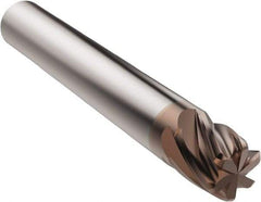 Seco - 16mm, 4 Flute, Single End, Solid Carbide, 0.4mm Corner Radius End Mill - 100mm OAL, 44° Helix, Right Hand Flute, 32mm LOC, Right Hand Cut - A1 Tooling